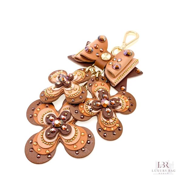 Luxury Vachetta Leather Purse Accessory -Tan Natural Vachetta - Picture 2 of 3